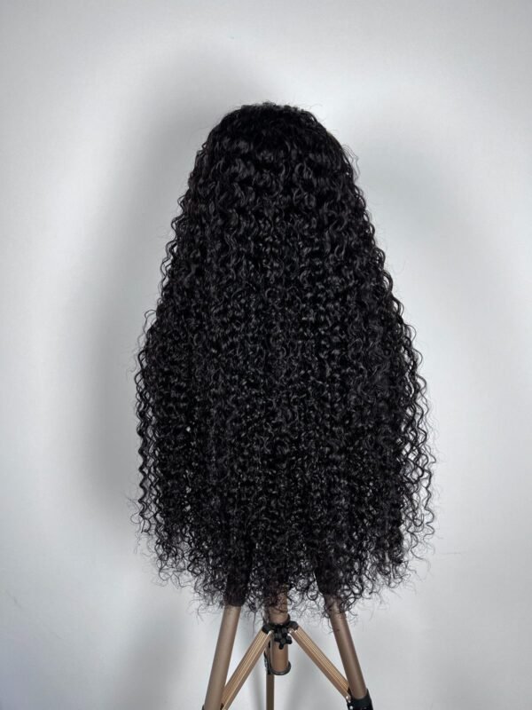 Abby-28 inch Premium Virgin Hair 5x5 Closure Water Curl 250 Density HD Lace - Image 3